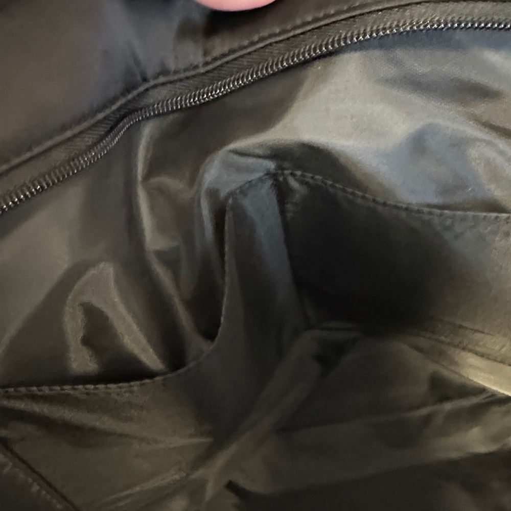 Victoria's Secret Black Tote with Silver Accents - Picture 4 of 5